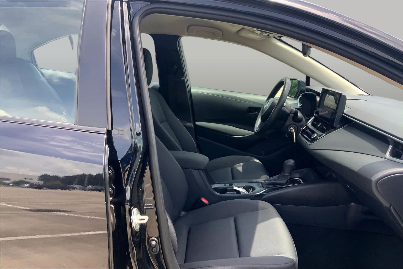 Used 2024 Midnight Black Metallic Toyota LE image 9