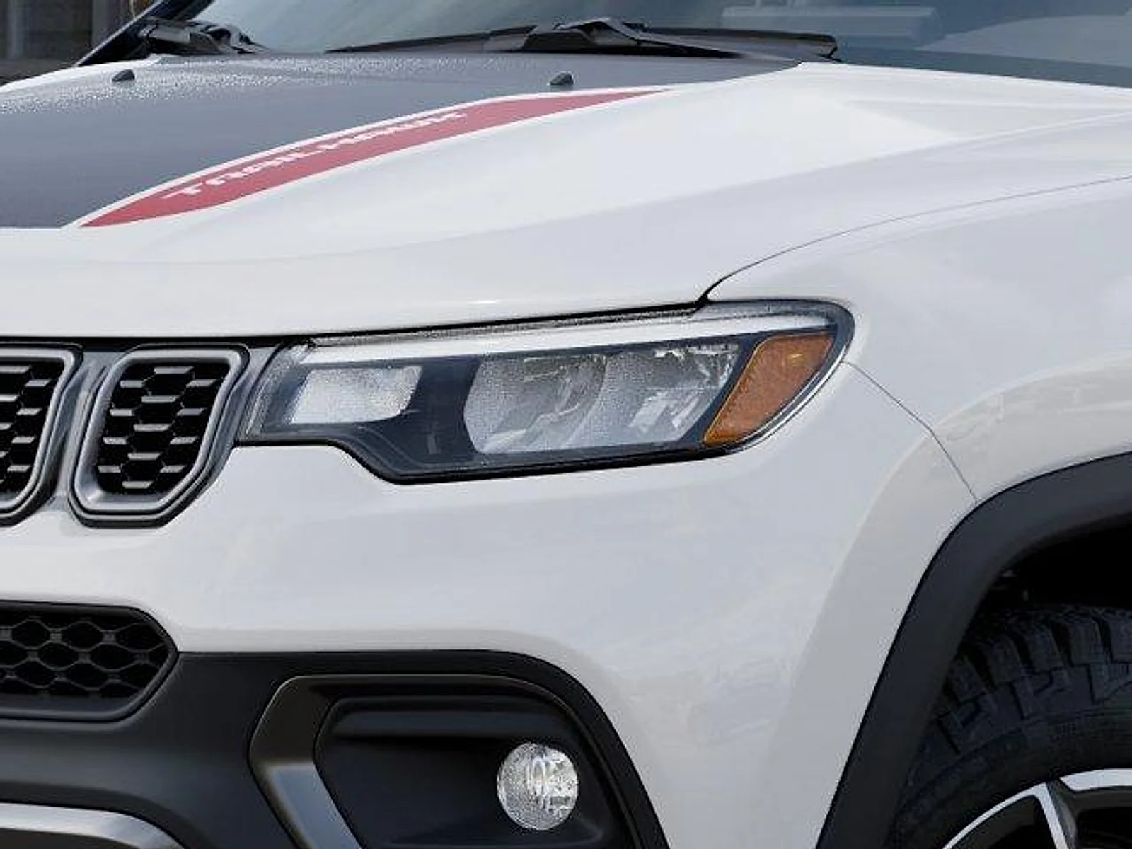 New 2026 Bright White Clear-Coat Exterior Paint Jeep Trailhawk 4x4 image 10