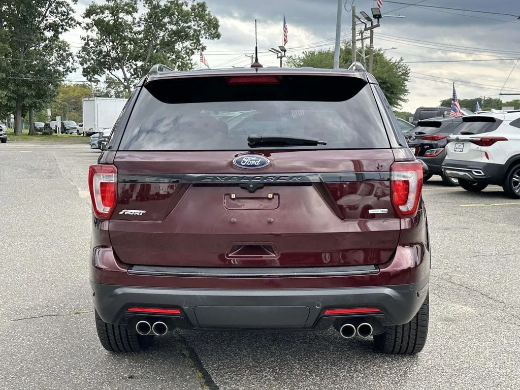 Used 2018 Burgundy Ford Sport image 6