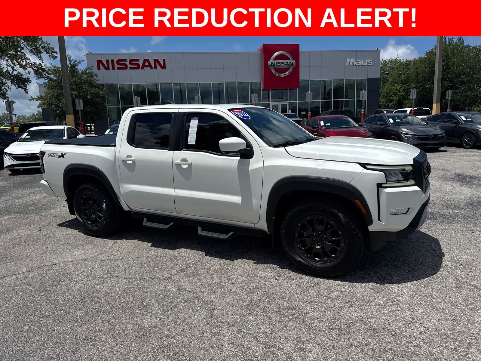 Used 2022 Glacier White Nissan PRO-X image 1