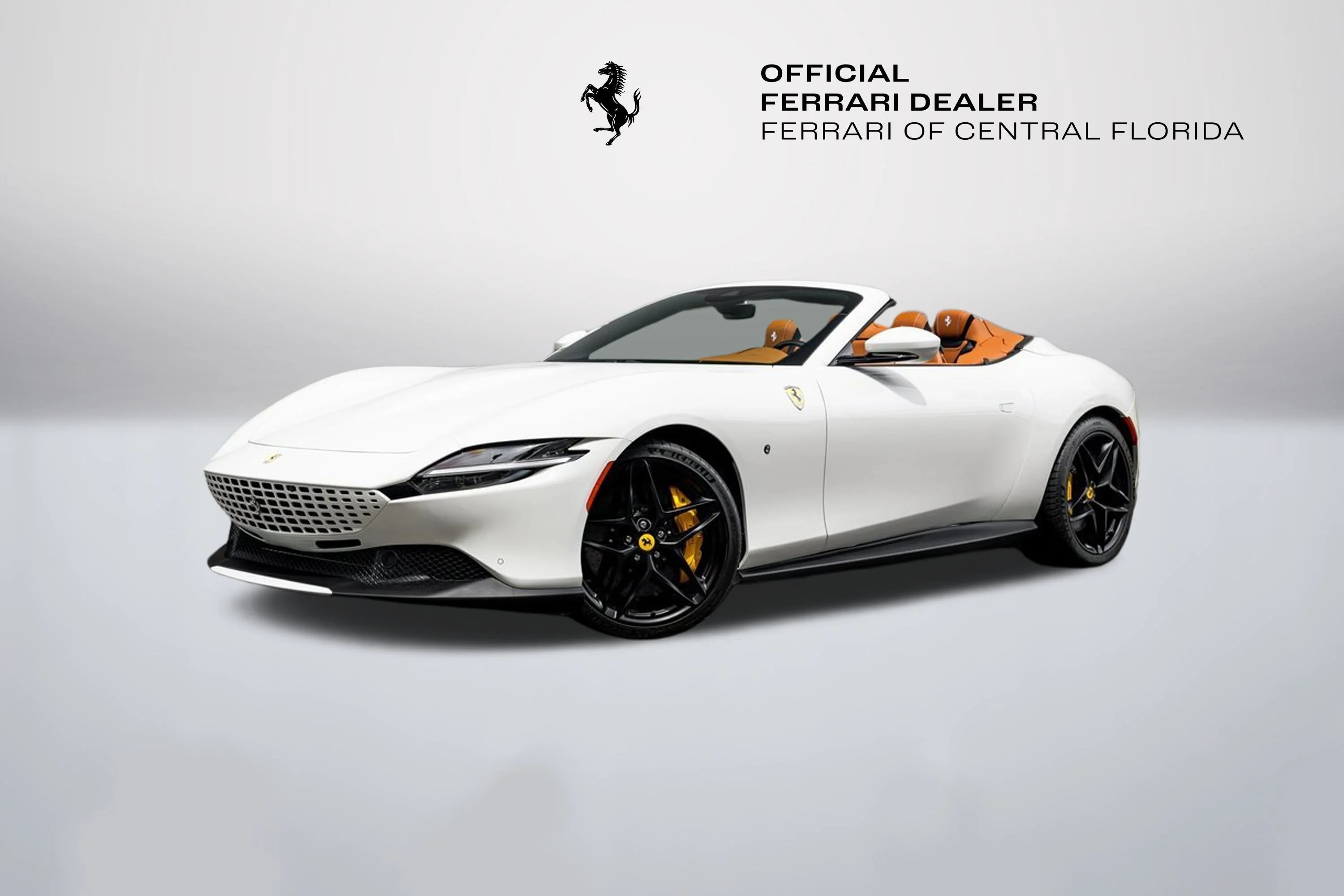 Used 2025 Bianco Avus Ferrari Spider image 1