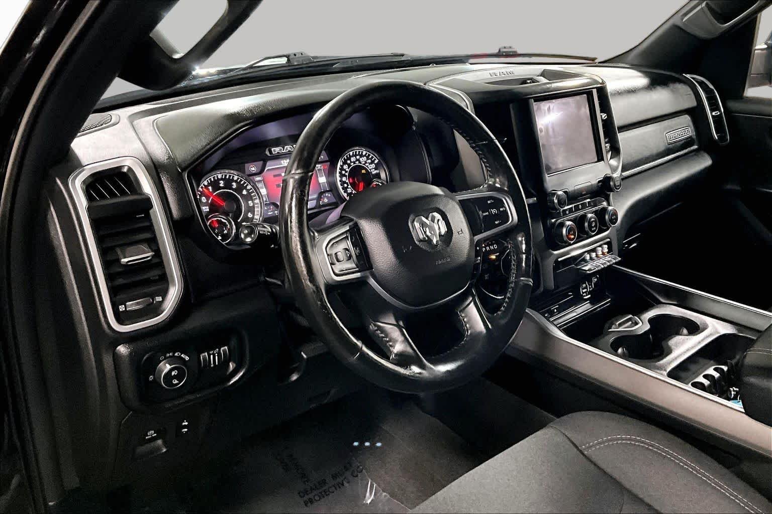Used 2019 Diamond Black Crystal Pearlcoat Ram Big Horn/Lone Star image 18