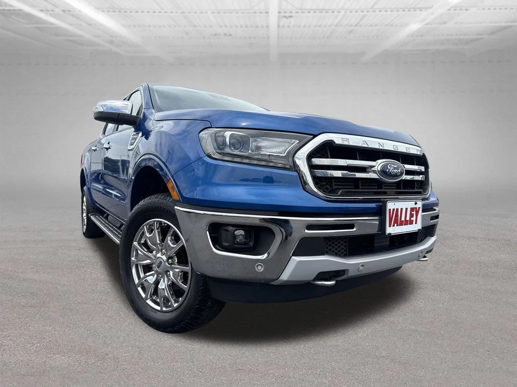 Certified Used 2019 Blue Ford Lariat image 45