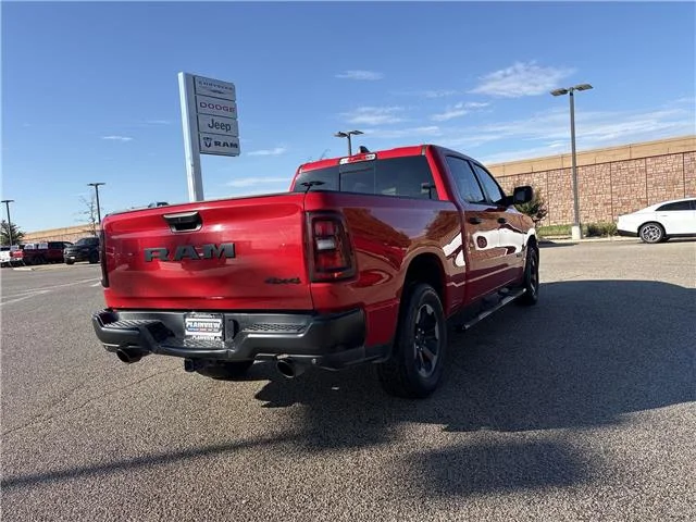 Used 2025 Flame Red Clearcoat RAM Tradesman 4x4 Crew Cab 153.5 in. WB image 7