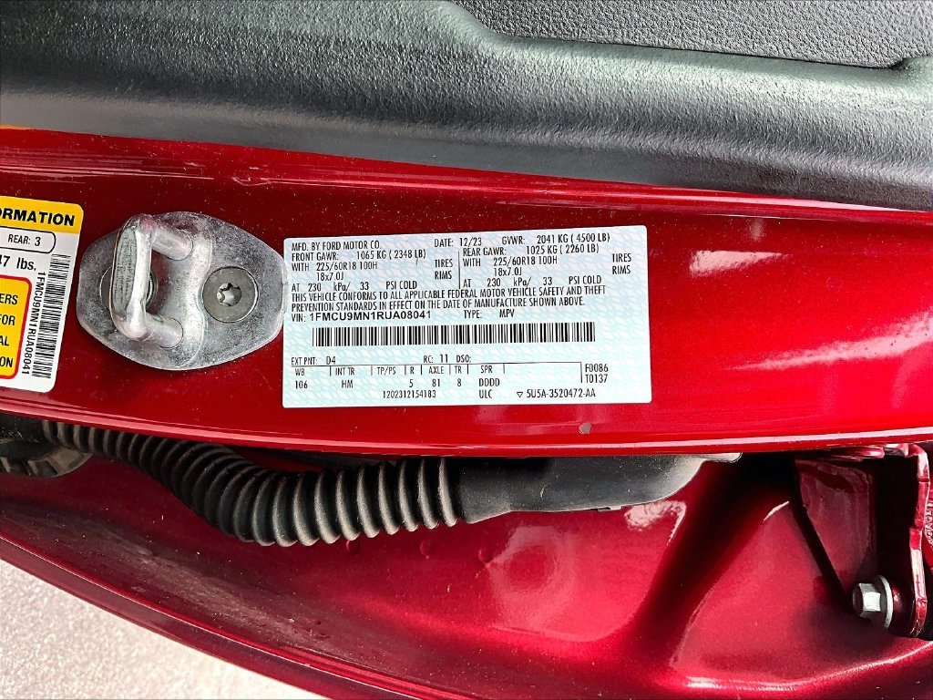 Used 2024 Red Metallic Ford ST-Line image 36