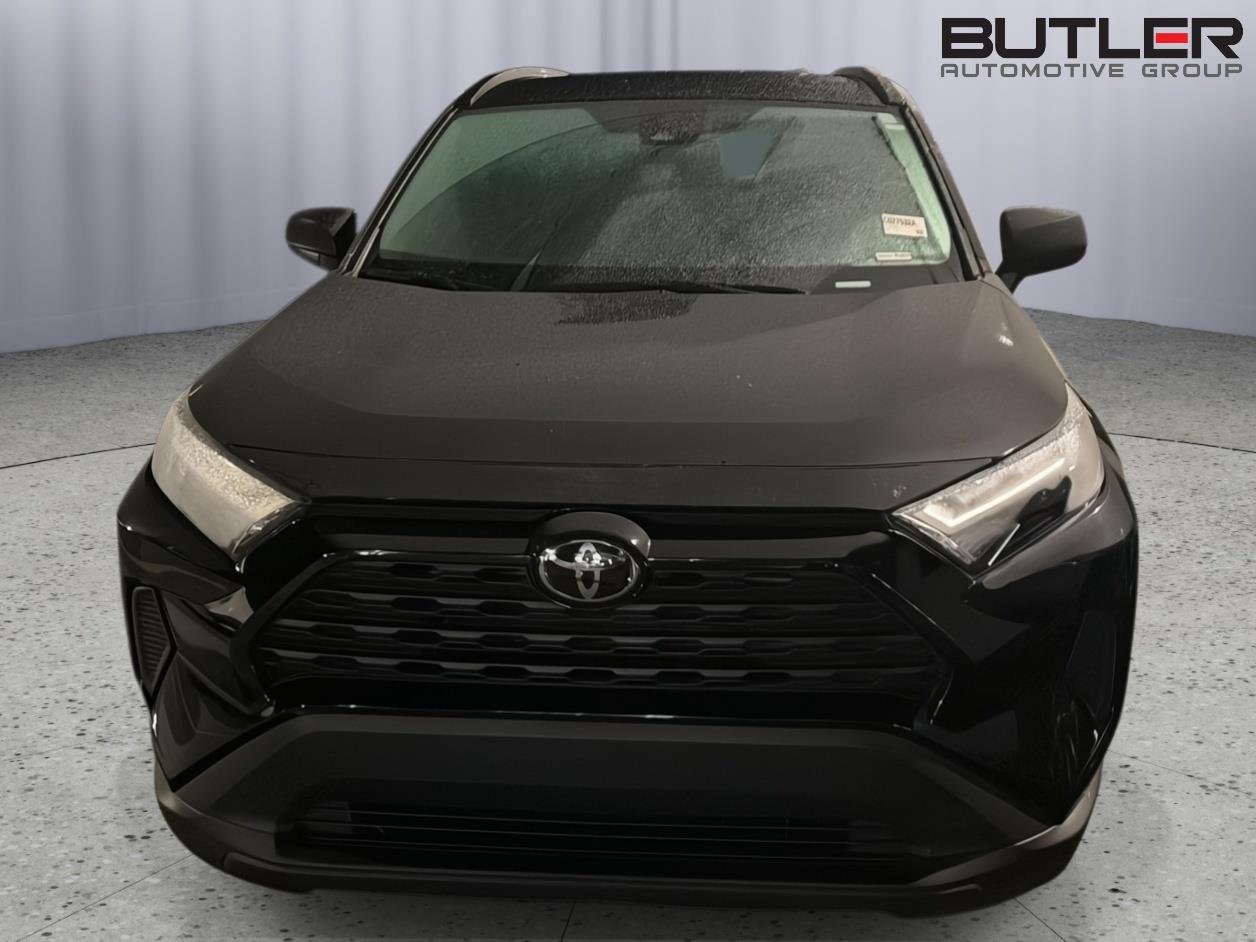 Used 2025 Midnight Black Metallic Toyota Hybrid LE image 3