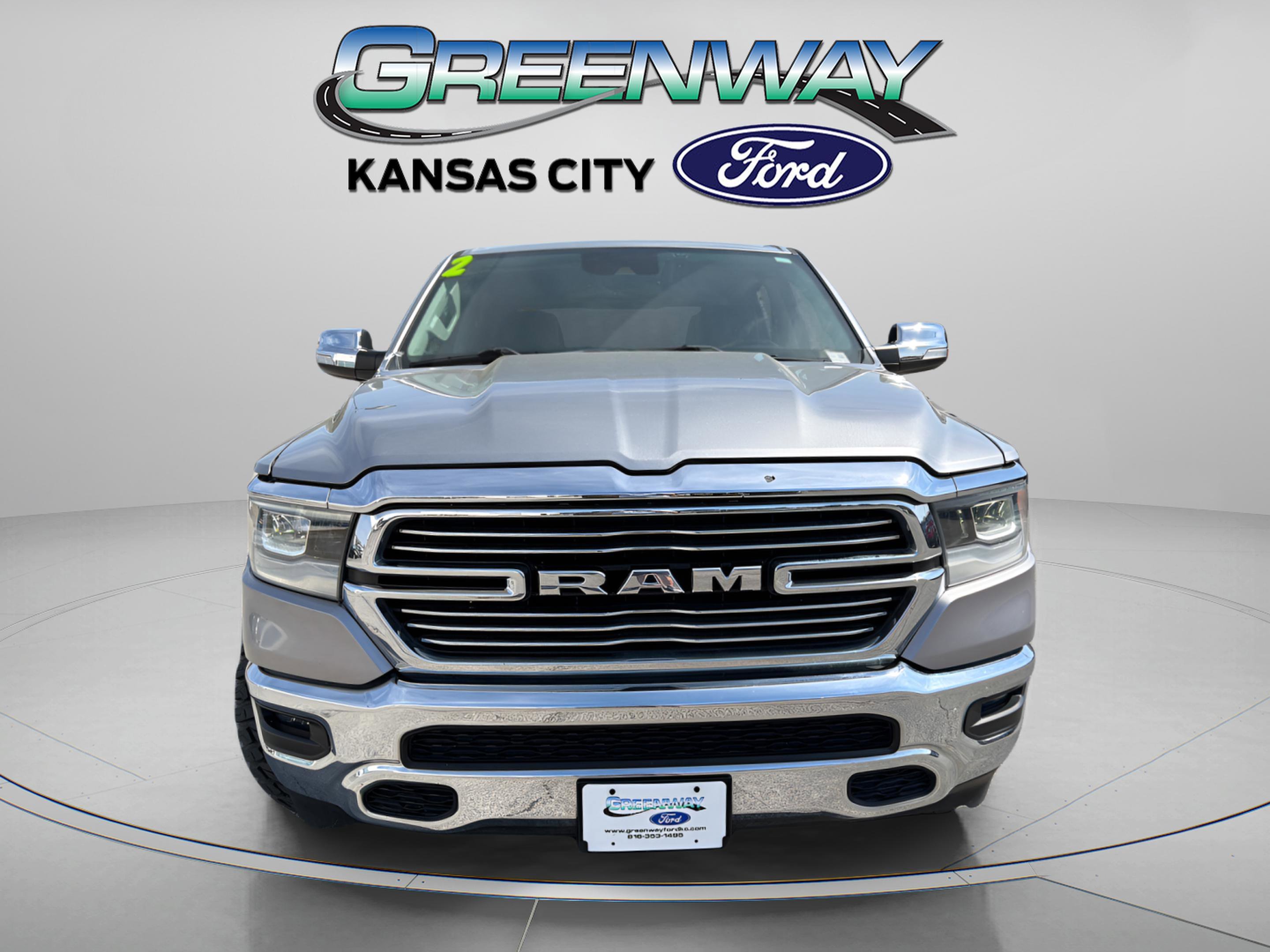 Used 2022 RAM Ram 1500 Pickup Laramie with VIN 1C6SRFJT0NN363149 for sale in Kansas City