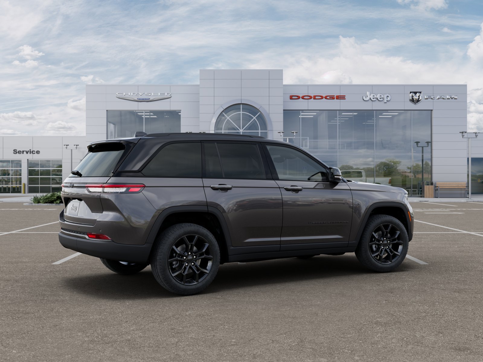 New 2025 Baltic Gray Metallic Clear-Coat Exterior Paint Jeep Limited image 33