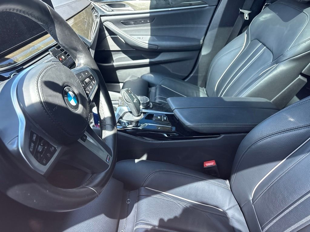 Certified Used 2023 Black Sapphire Metallic BMW M550i xDrive image 9