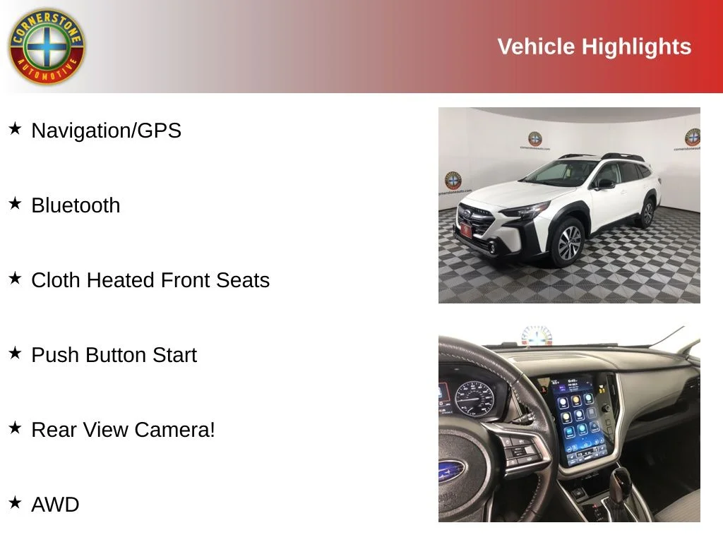 Used 2023 Subaru Outback Premium with VIN 4S4BTADC6P3214991 for sale in Elk River, Minnesota