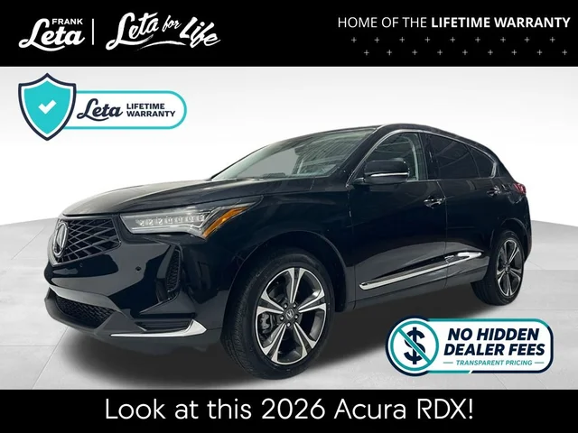 New 2026 Acura RDX Technology Package