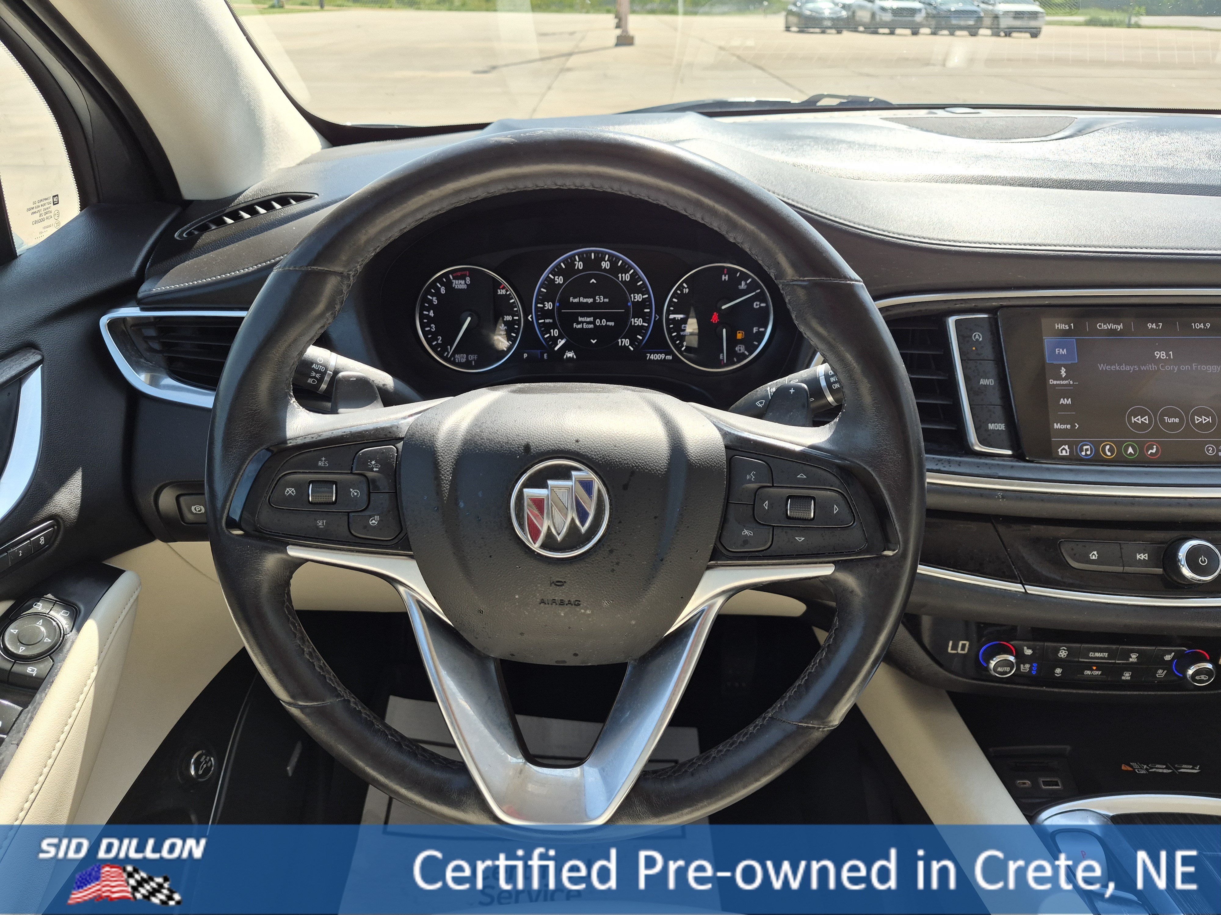 Used 2023 Sage Metallic Buick Avenir image 2