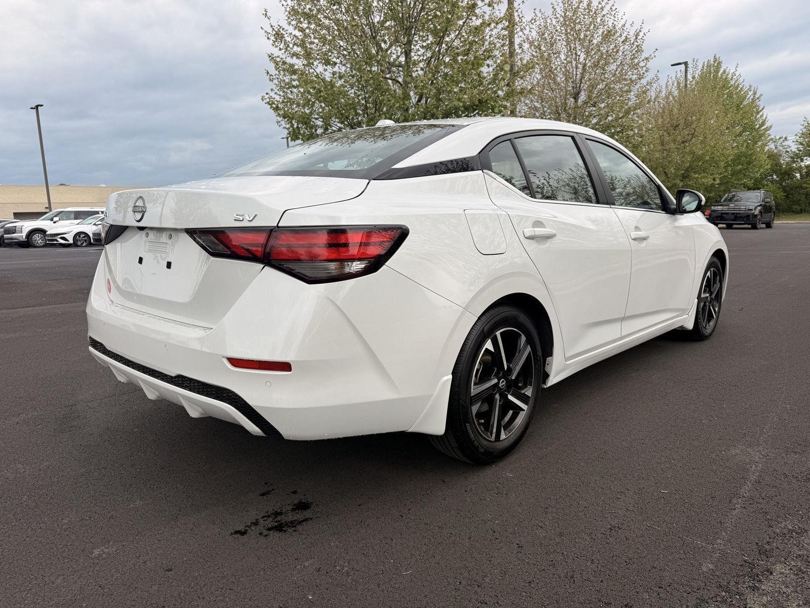 Used 2024 Aspen White Tricoat Nissan SV image 3