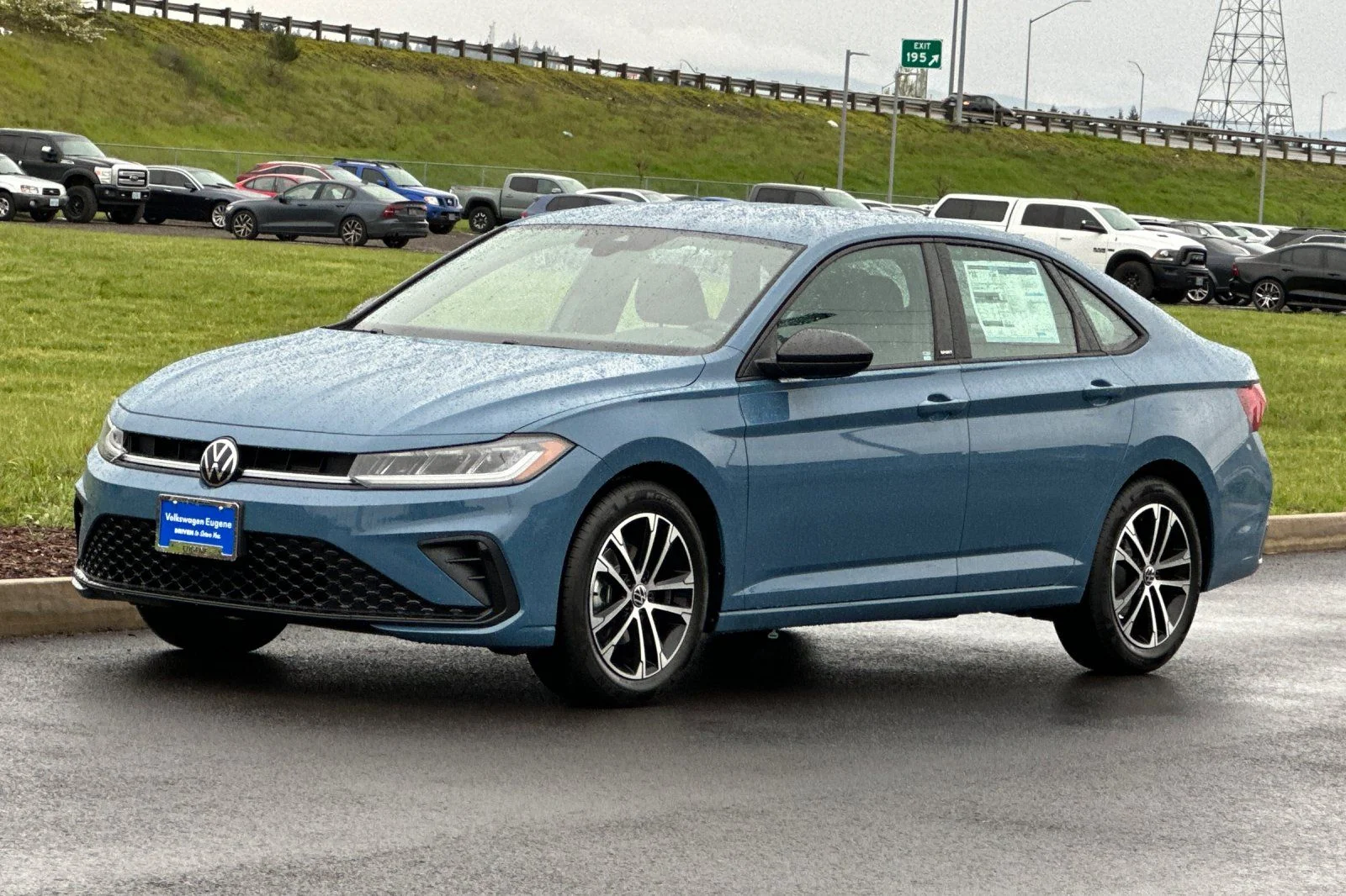 New 2026 Blue Volkswagen 1.5T Sport image 7