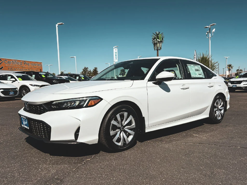 New 2026 Platinum White Pearl Honda LX image 11