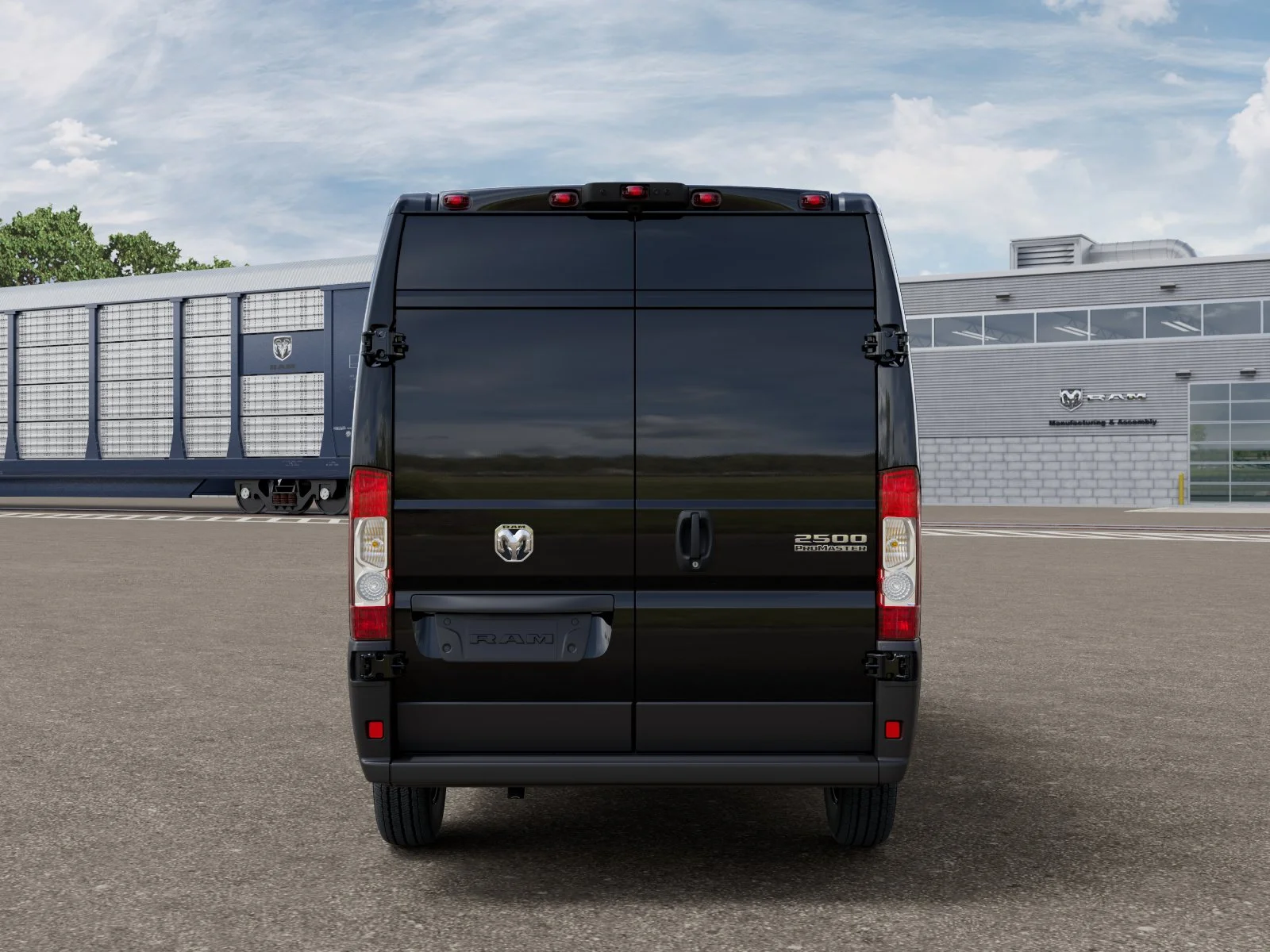 New 2026 Black Clear-Coat Exterior Paint RAM High Roof image 34