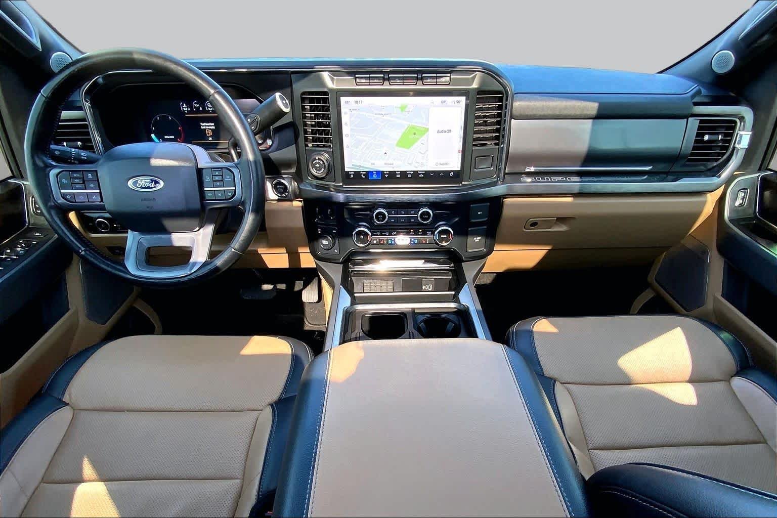 Used 2023 Agate Black Metallic Ford LARIAT image 14