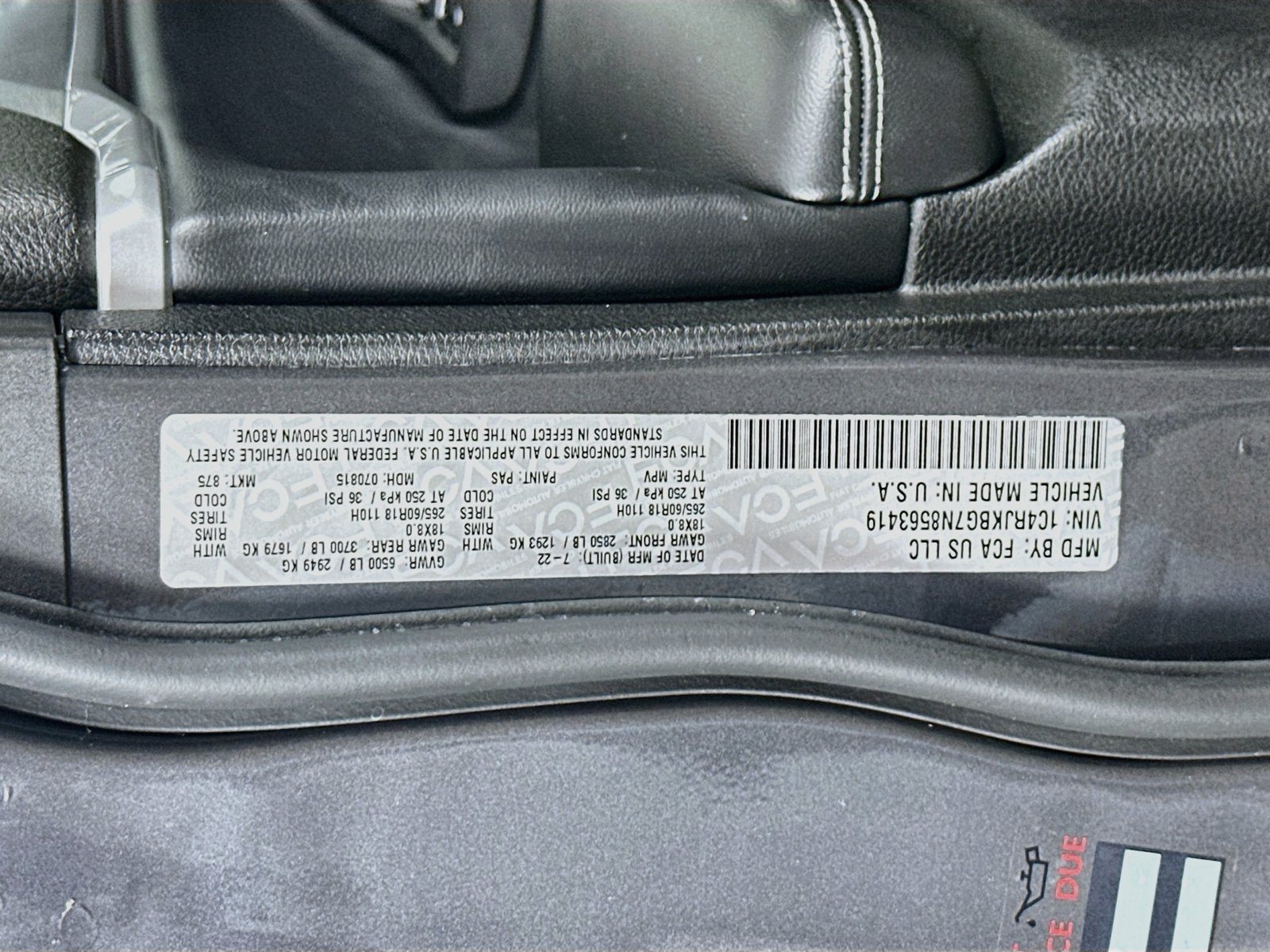 Used 2022 Baltic Gray Metallic Clearcoat Jeep Limited image 35