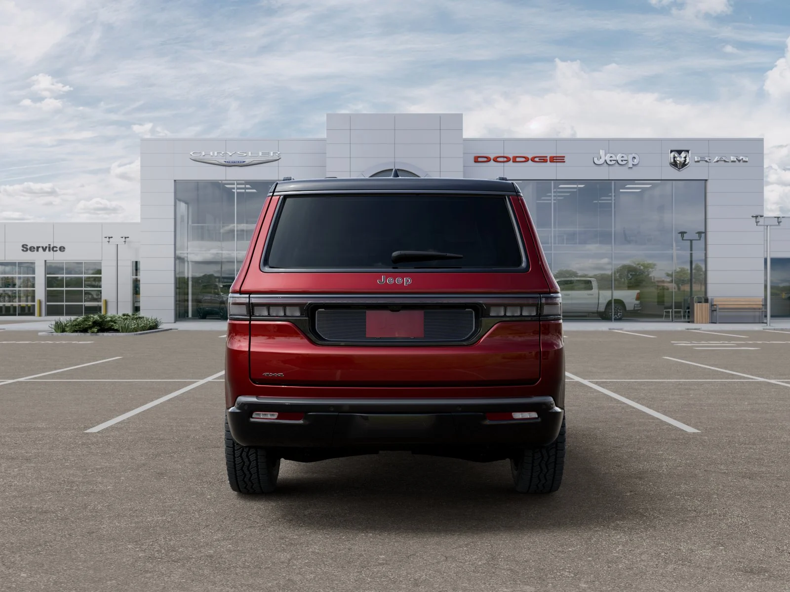 New 2026 Velvet Red Pearl-Coat Exterior Paint Jeep Upland image 33