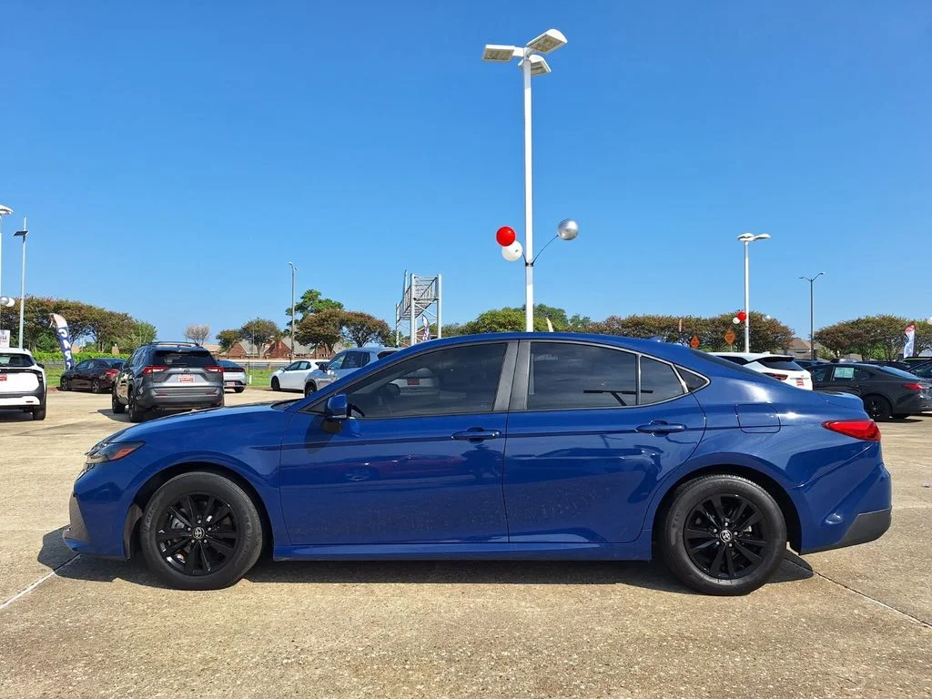 Certified Used 2025 Blue Toyota LE image 8