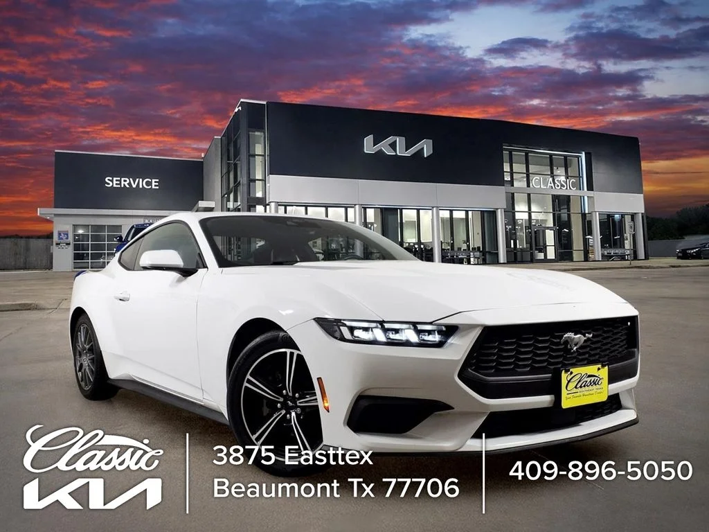 Used 2024 White Ford EcoBoost Premium image 1
