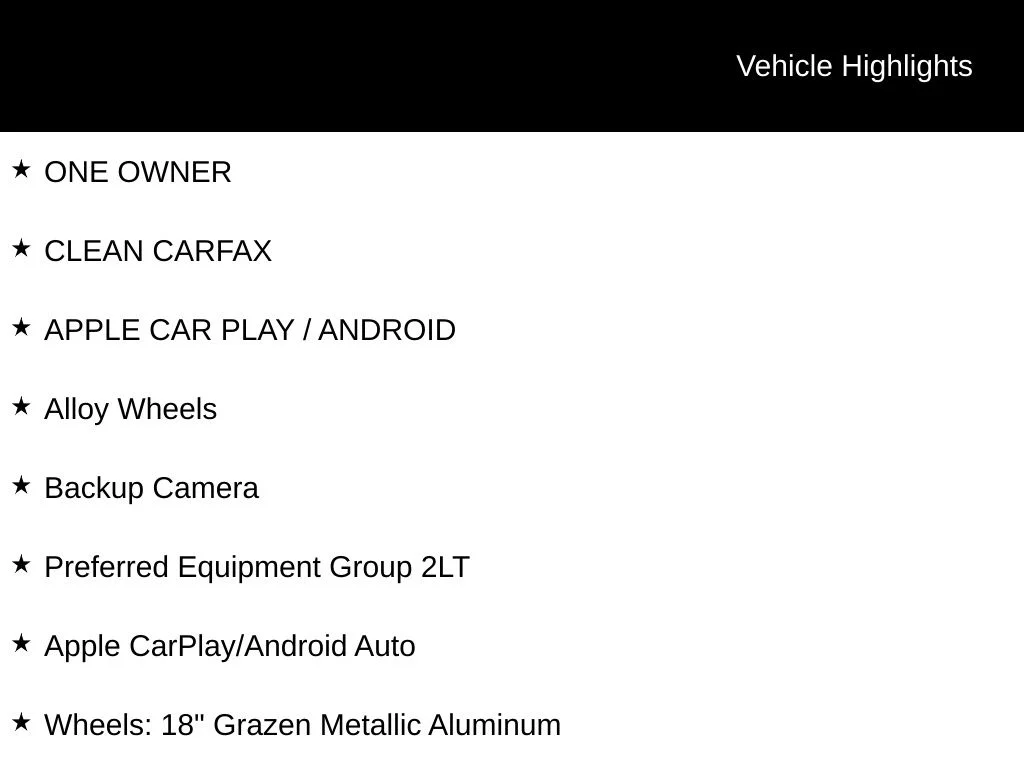 Used 2024 White Chevrolet LT image 5