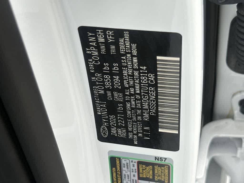 New 2026 Serenity White Hyundai SEL Sport image 29