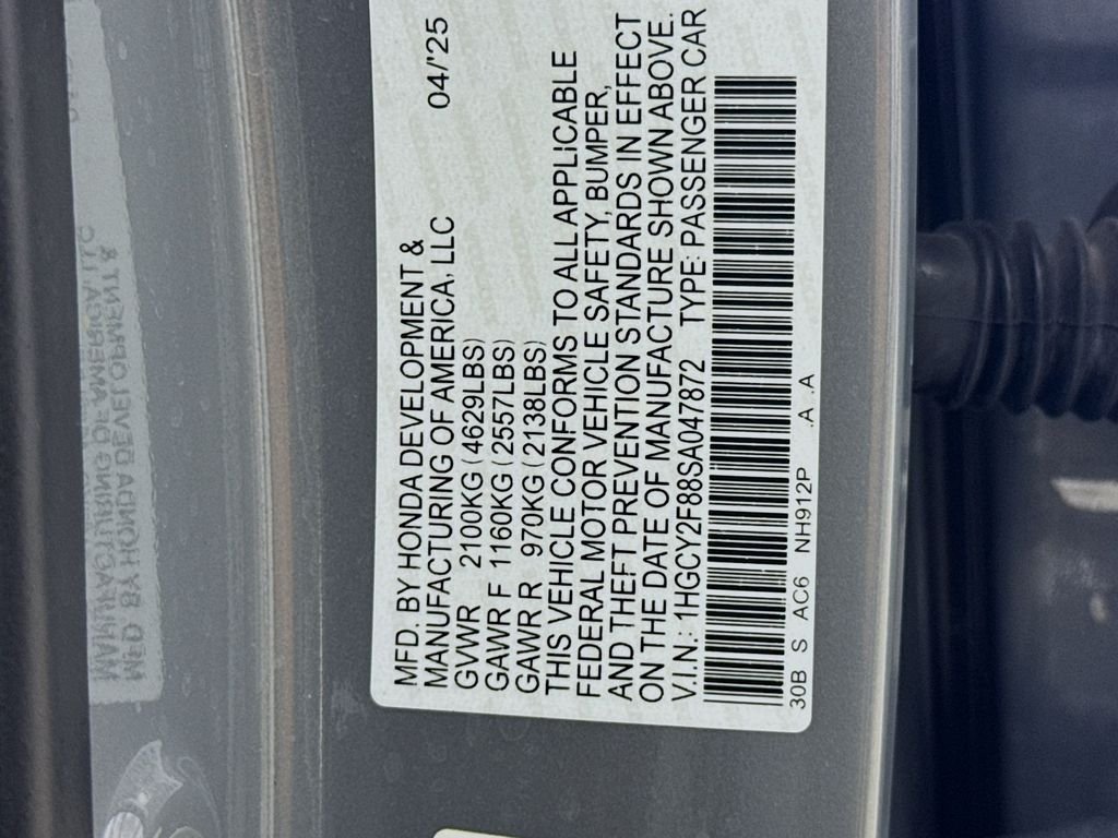 2025 Honda Accord Hybrid Touring - Photo 40