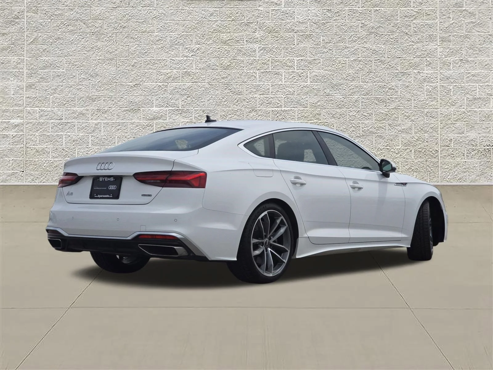 Certified Used 2023 Glacier White Audi S line Premium Plus image 7