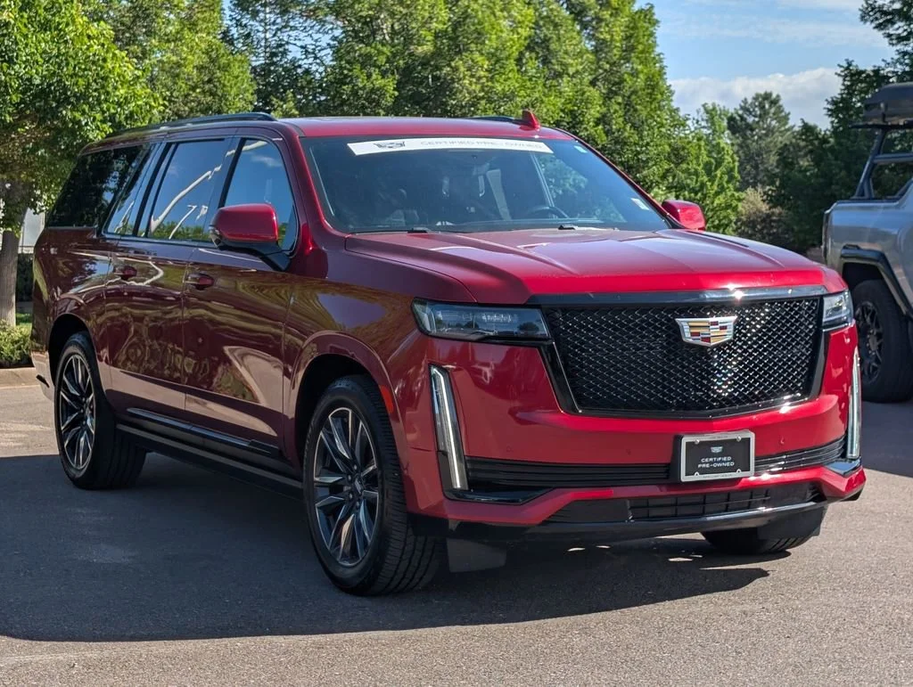 Used 2024 Radiant Red Tintcoat Cadillac Sport Platinum image 6