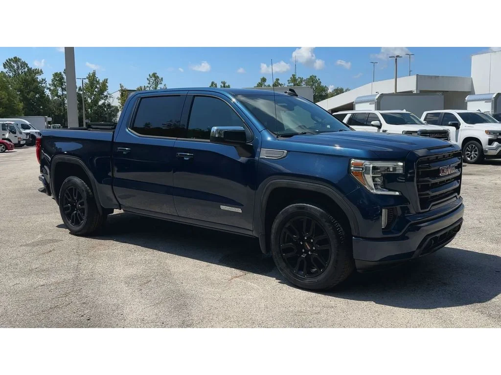 Certified Used 2021 Pacific Blue Metallic GMC Elevation image 2