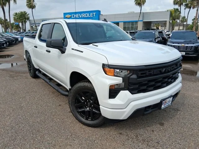 New 2026 Chevrolet Silverado 1500 Custom Rear Wheel Drive Crew Cab