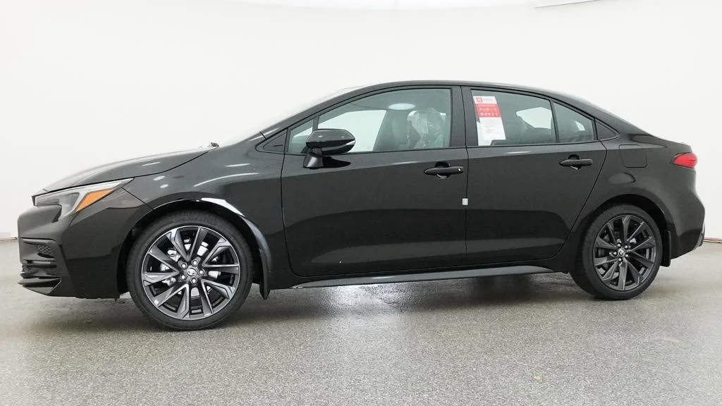 New 2026 Midnight Black Metallic Toyota SE image 4