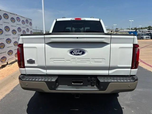New 2026 Star White Metallic Tri-Coat Ford King Ranch image 5