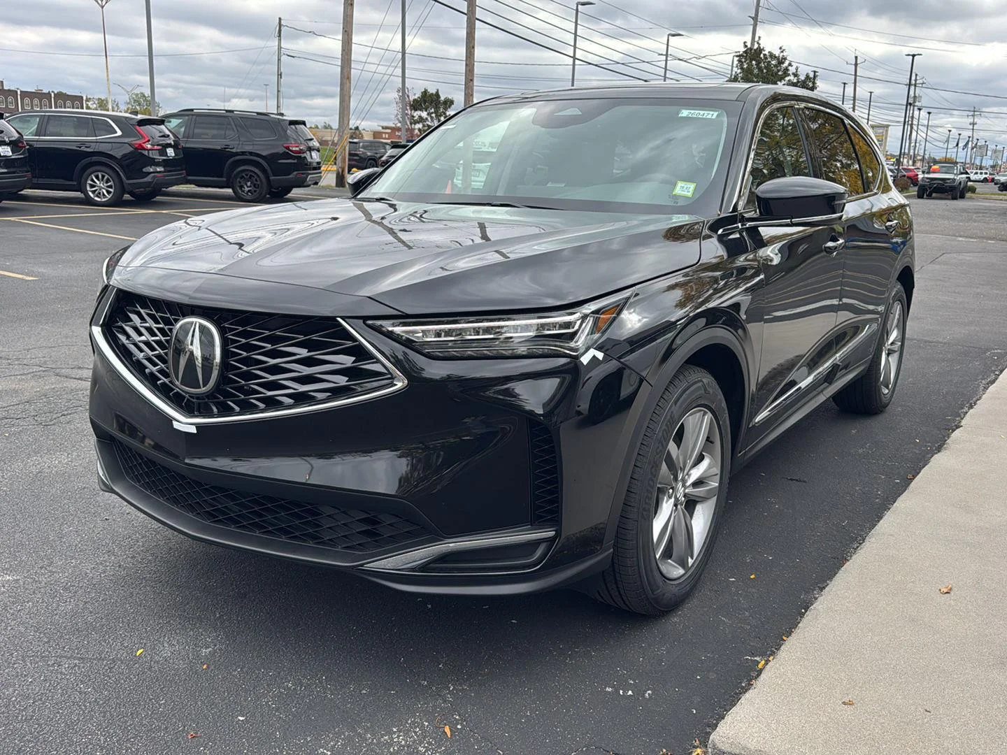 New 2026 Majestic Black Pearl Acura SH-AWD image 4