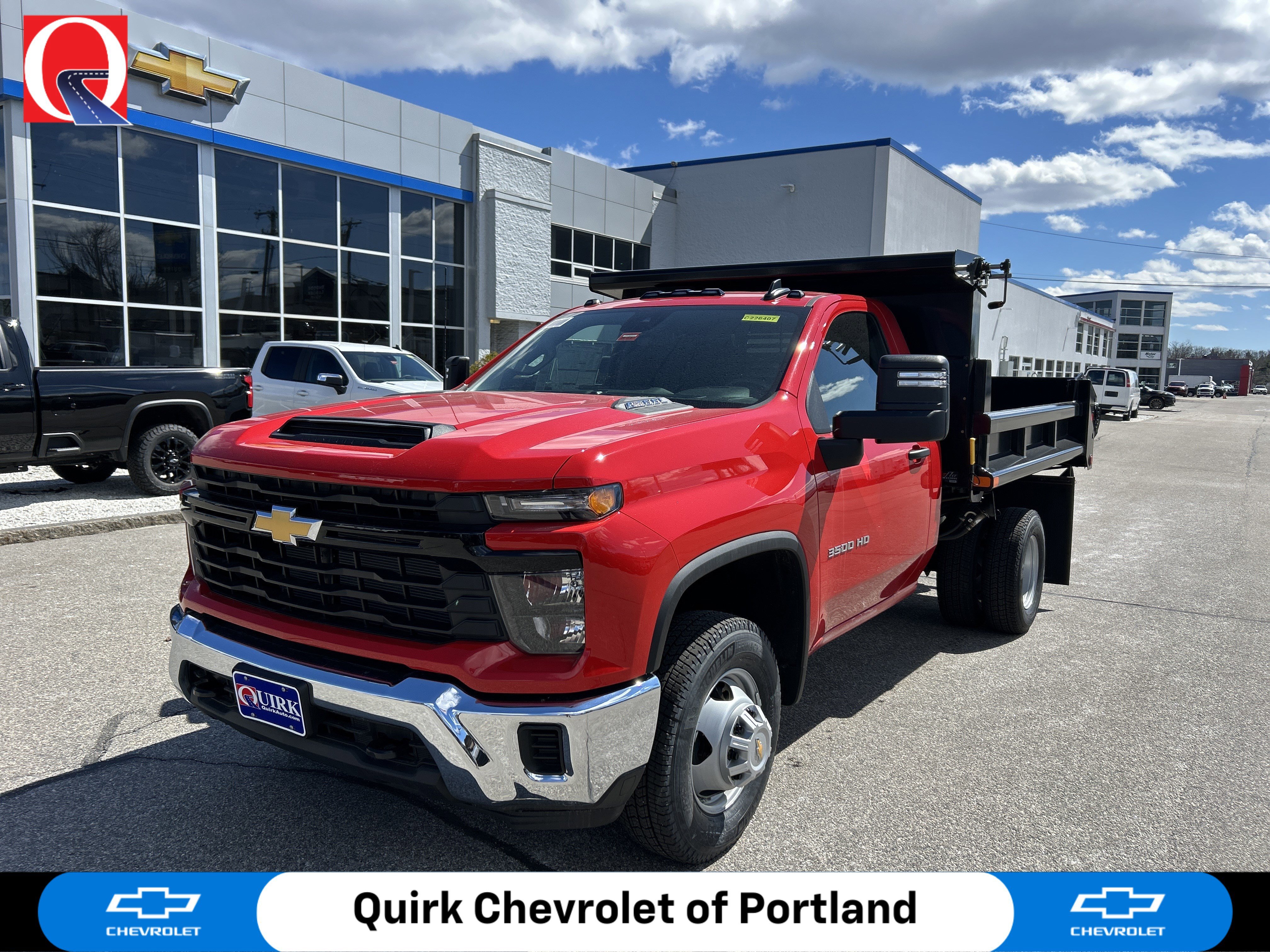 New 2026 Red Hot Chevrolet Work Truck image 1