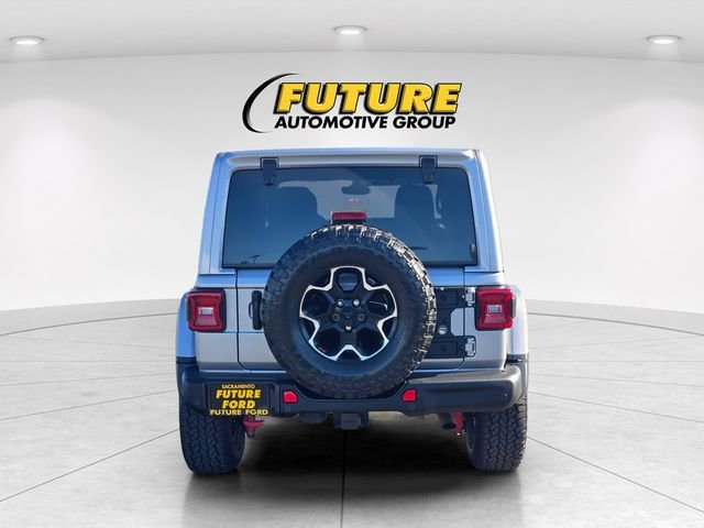 Used 2020 Silver Jeep Unlimited Rubicon image 5