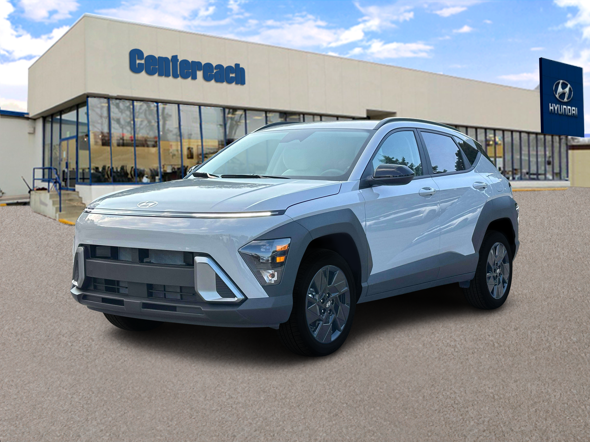 New 2027 Cyber Gray Metallic Hyundai SEL Sport AWD image 1