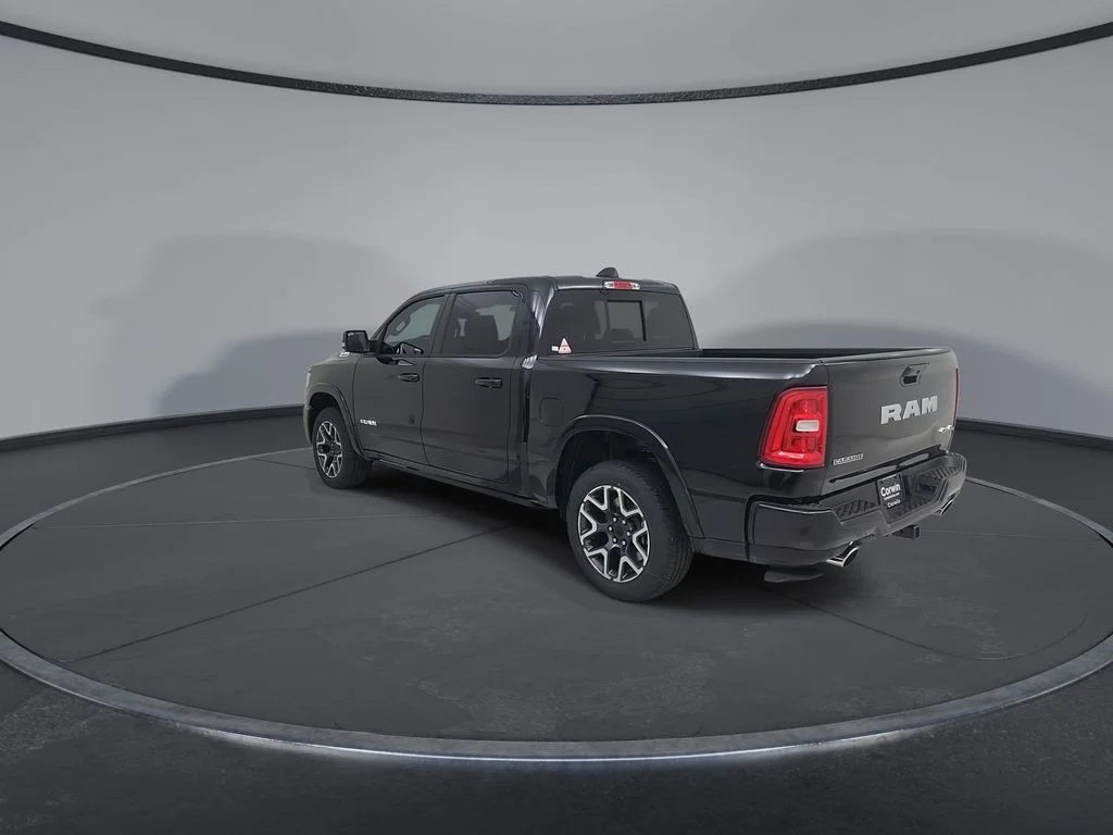 New 2026 Diamond Black Crystal Pearl-Coat Exterior Paint RAM Laramie image 11
