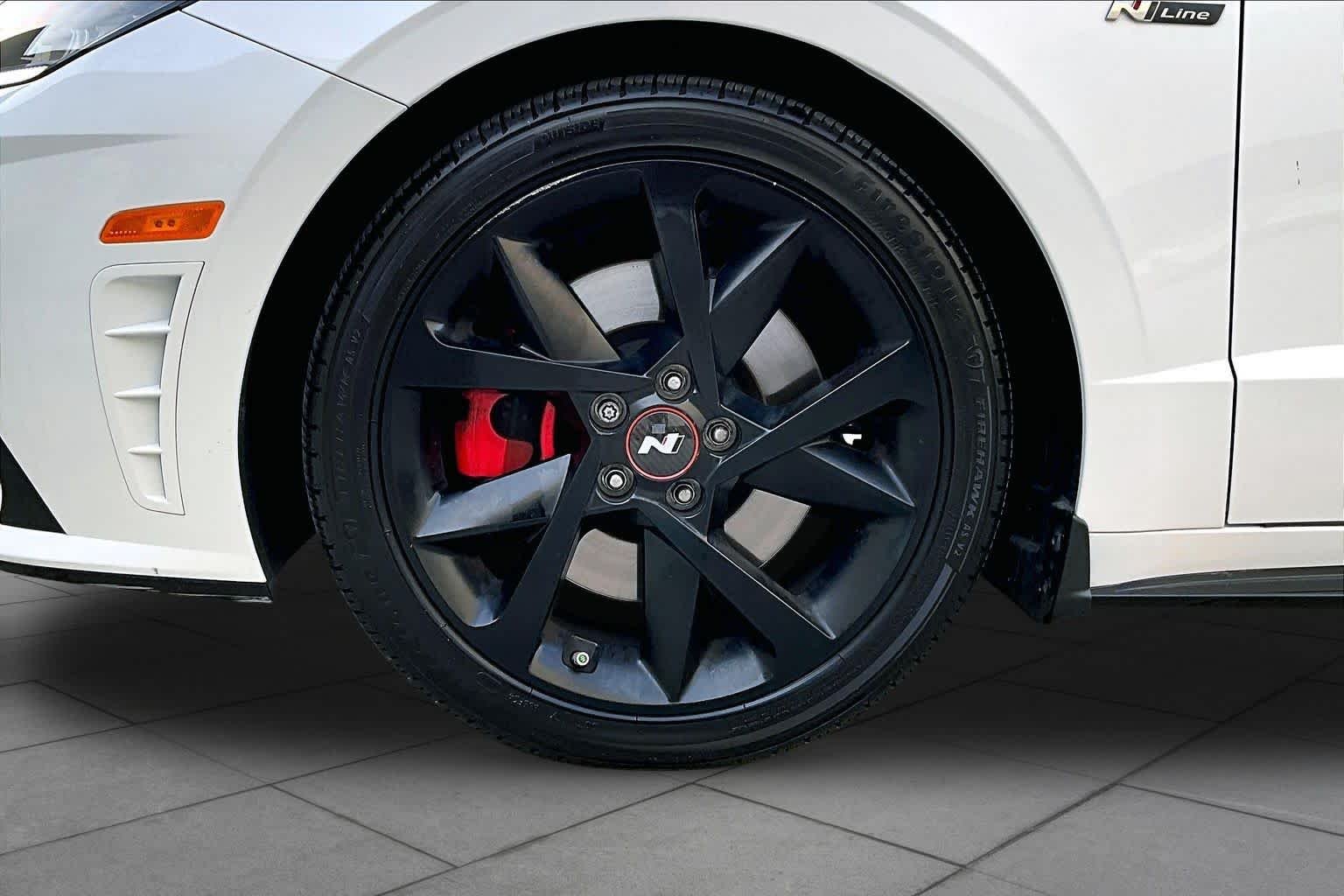 Used 2022 Quartz White Hyundai N Line Night Edition image 11