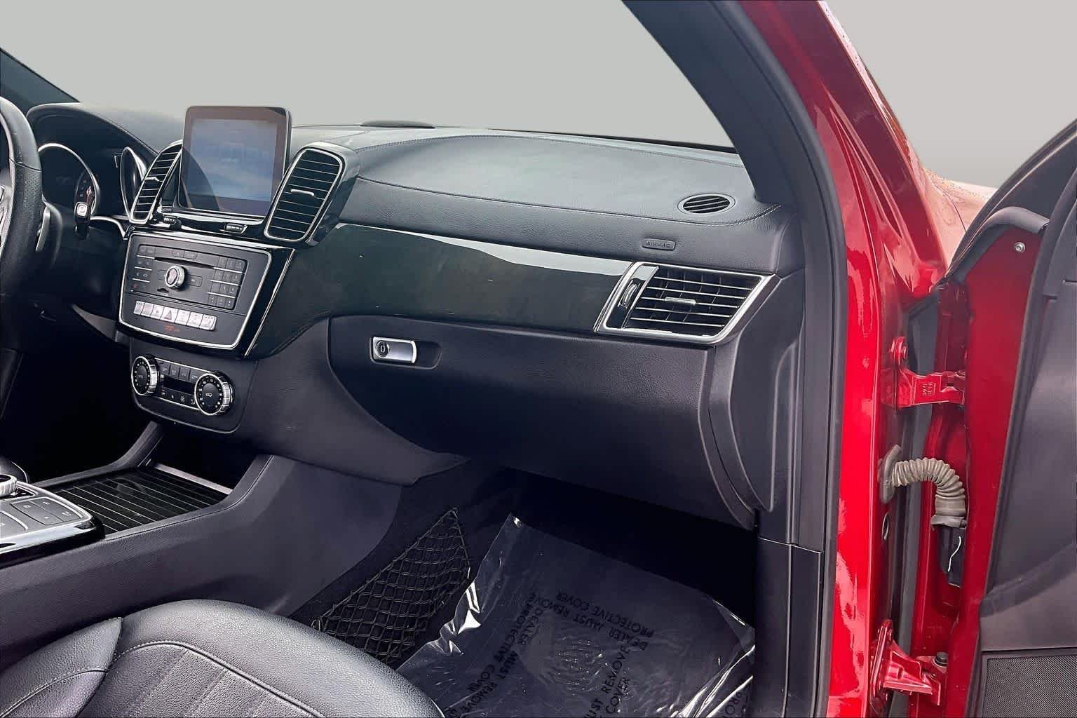 Used 2017 designo Cardinal Red Metallic Mercedes-Benz GLS 450 image 19
