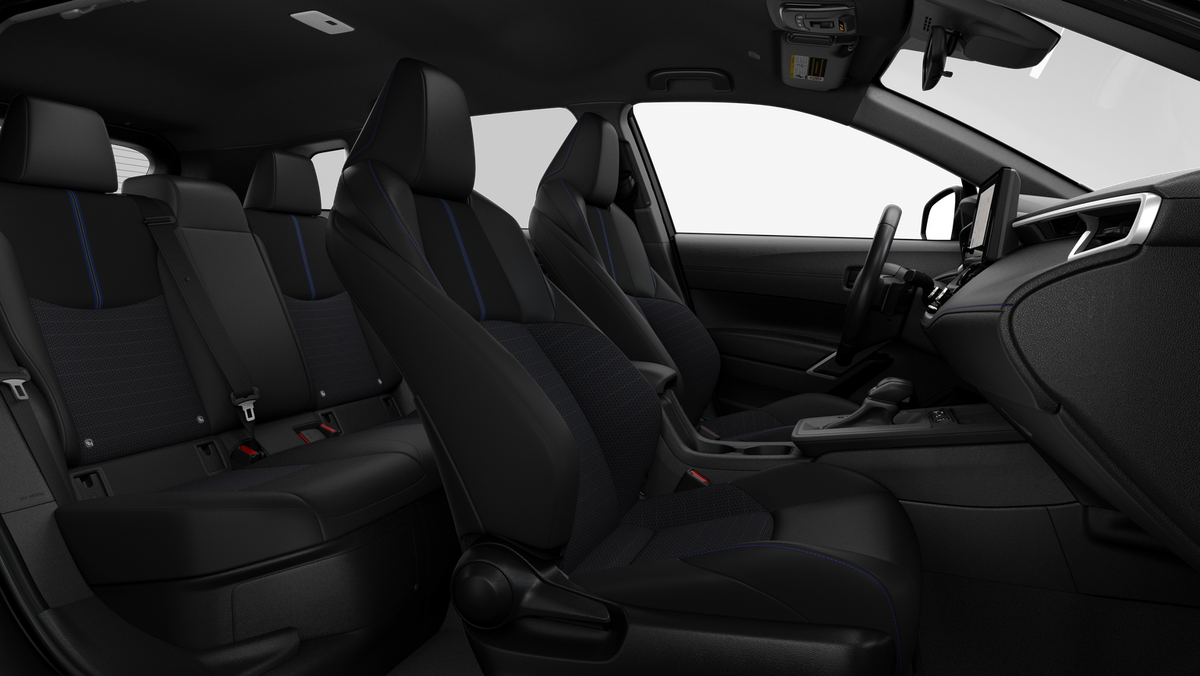 New 2026 Cavalry Blue with Jet Black roof Toyota Hybrid SE image 21