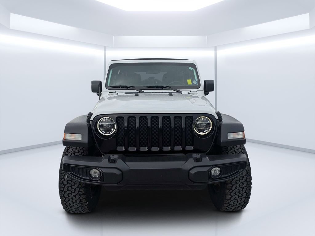 Used 2022 White Jeep Unlimited Willys image 8
