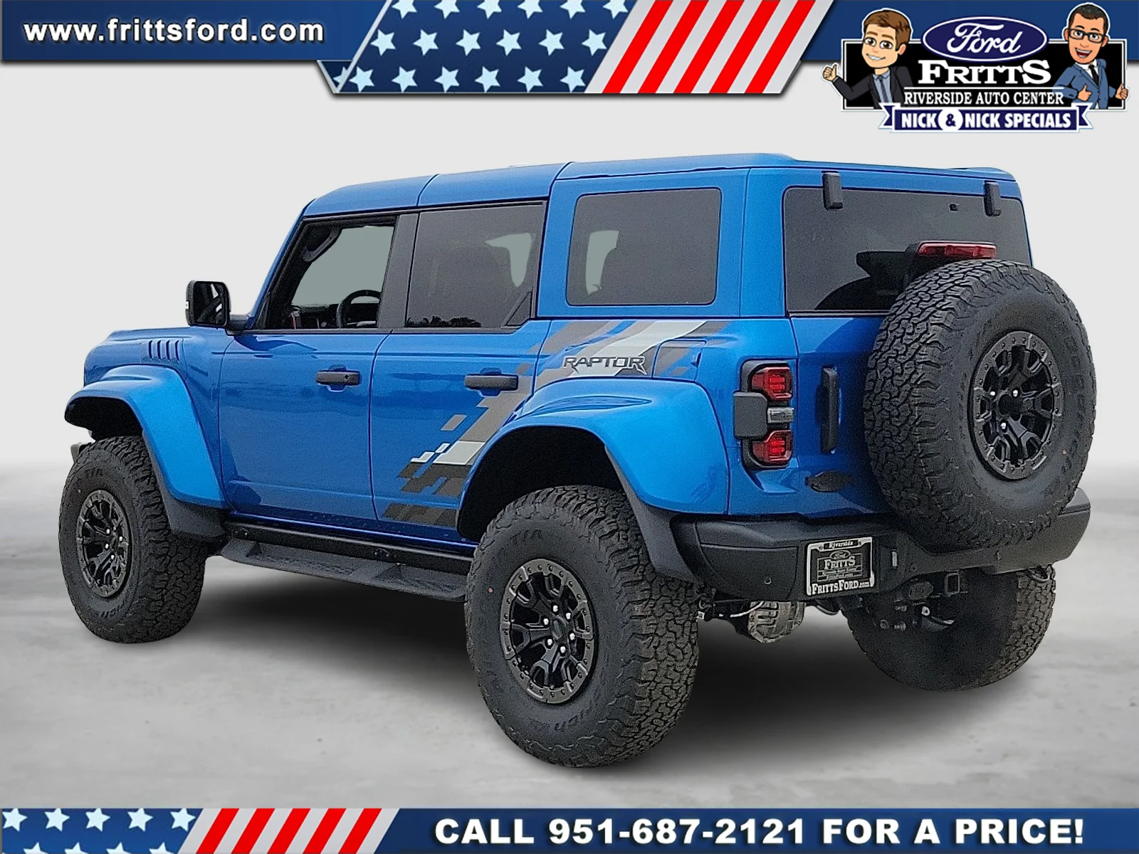 New 2026 Velocity Blue Metallic Ford Raptor® image 2