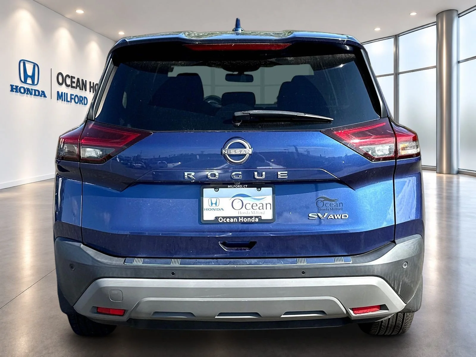 Used 2023 Caspian Blue Metallic Nissan SV image 6