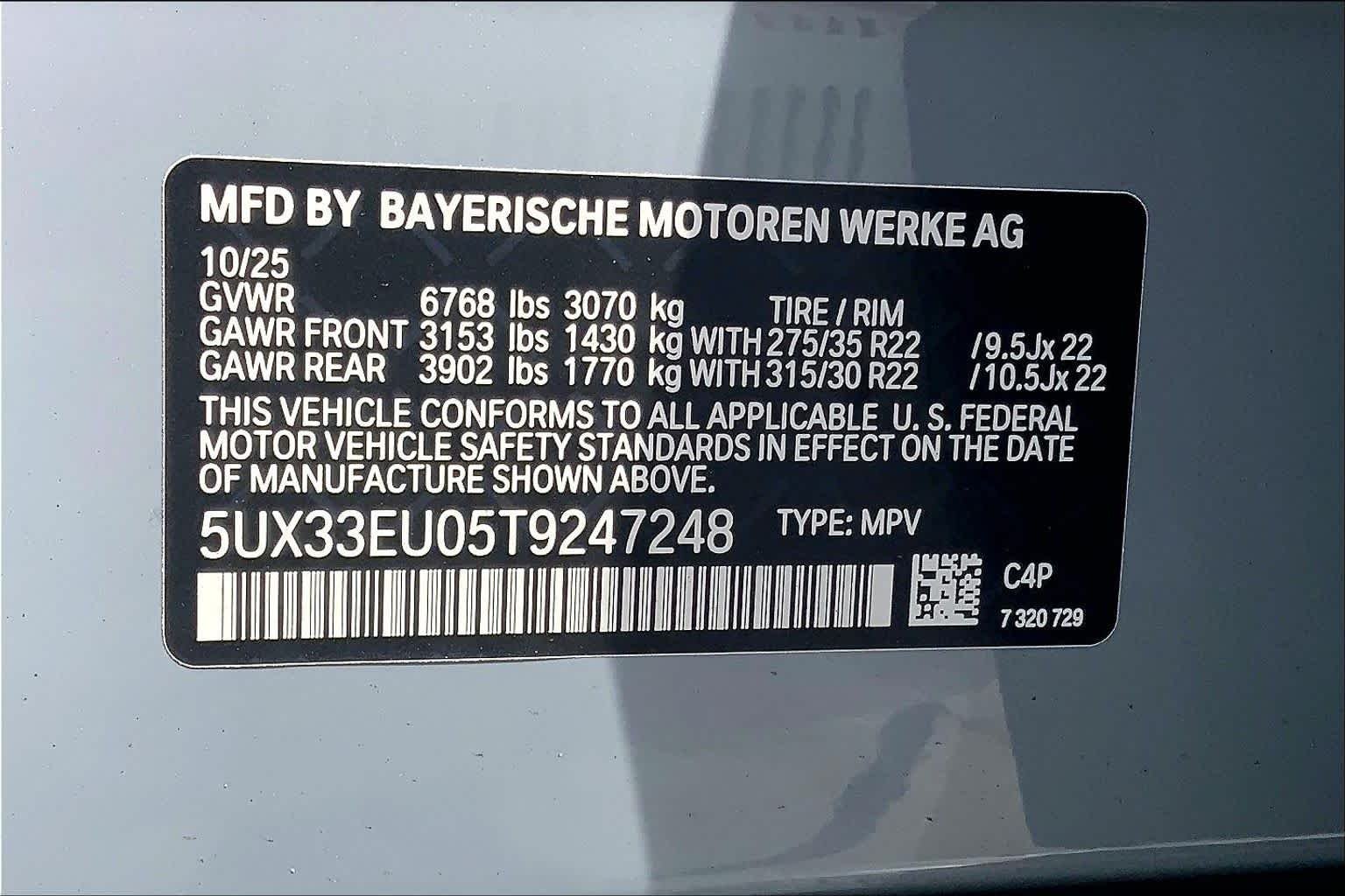 Used 2026 Brooklyn Grey Metallic BMW M60i image 20