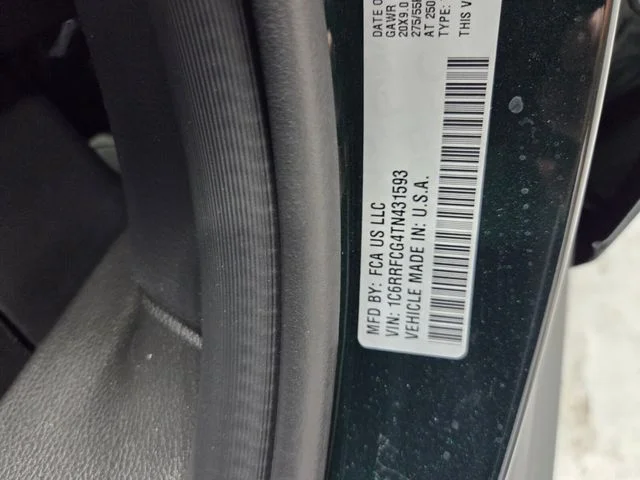 New 2026 Serrano-Green Metallic Exterior Paint RAM Express image 16