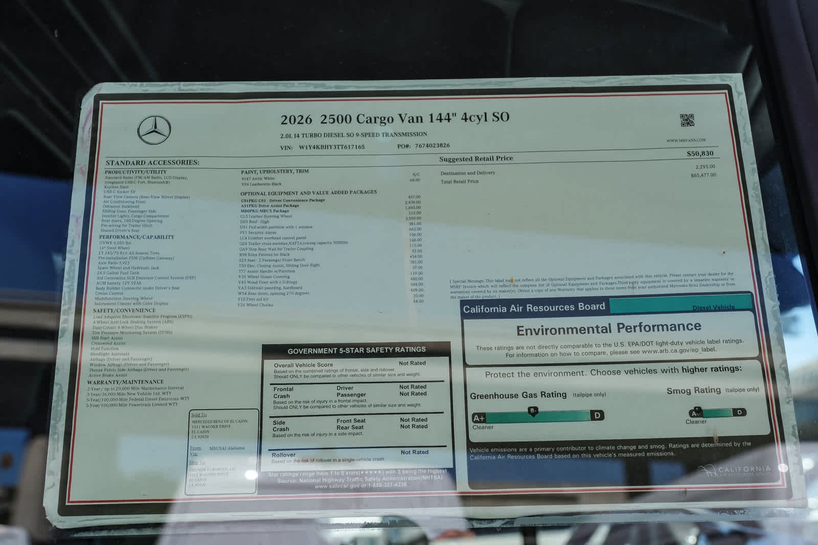New 2026 Arctic White Mercedes-Benz RWD 2.0L I4 Diesel Turbocharged High Output image 30