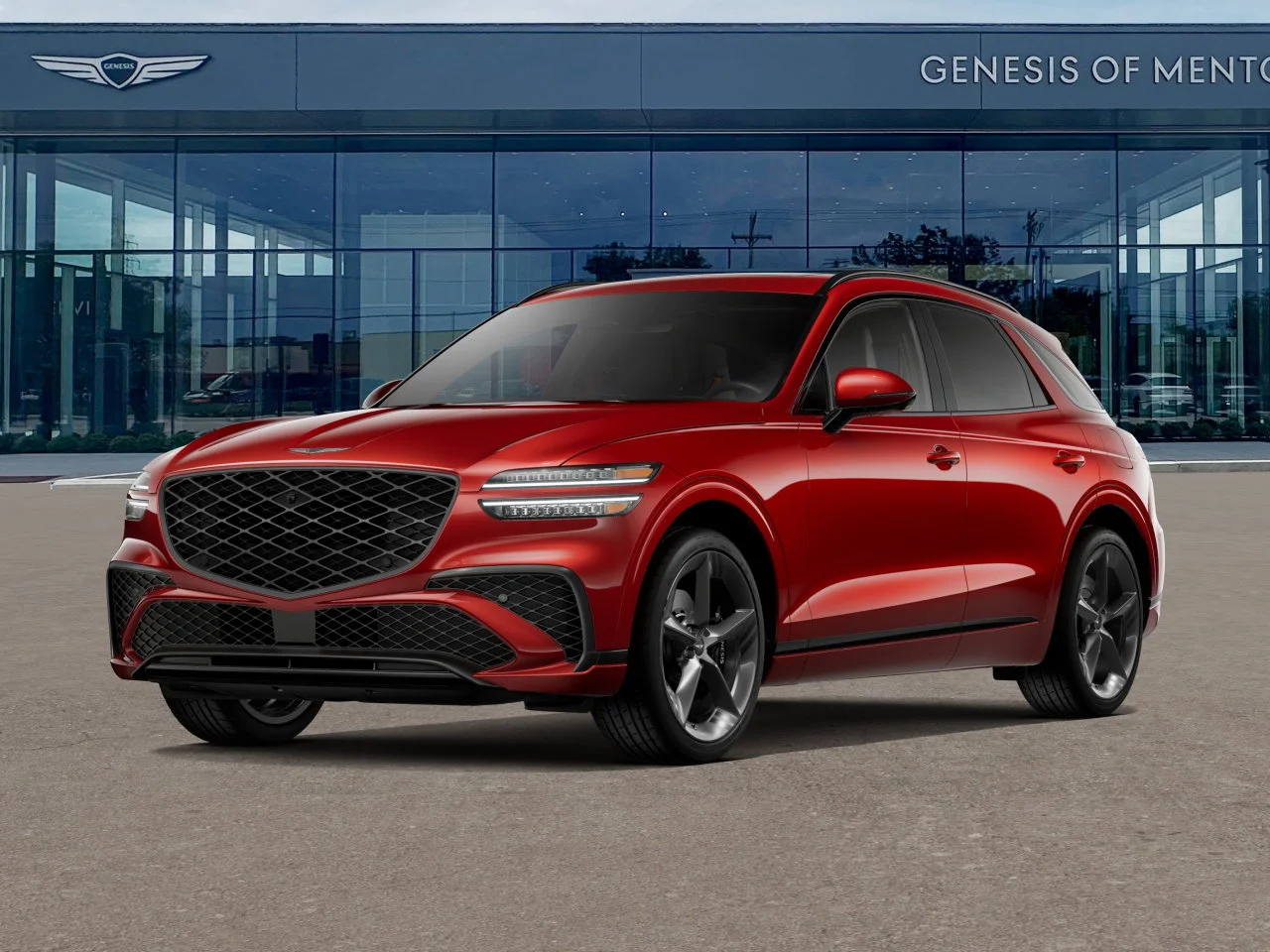 Used 2026 Mauna Red Metallic Genesis 2.5T Sport Prestige image 1