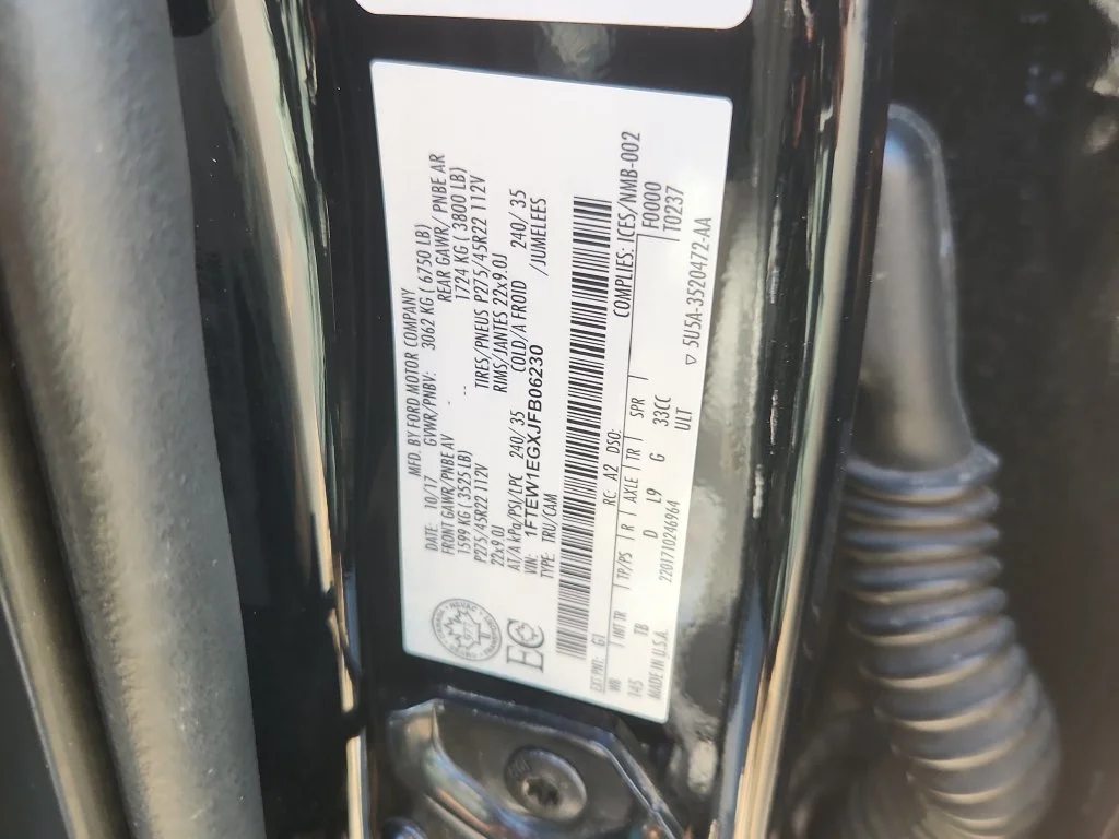 Used 2018 Black Ford Limited image 20